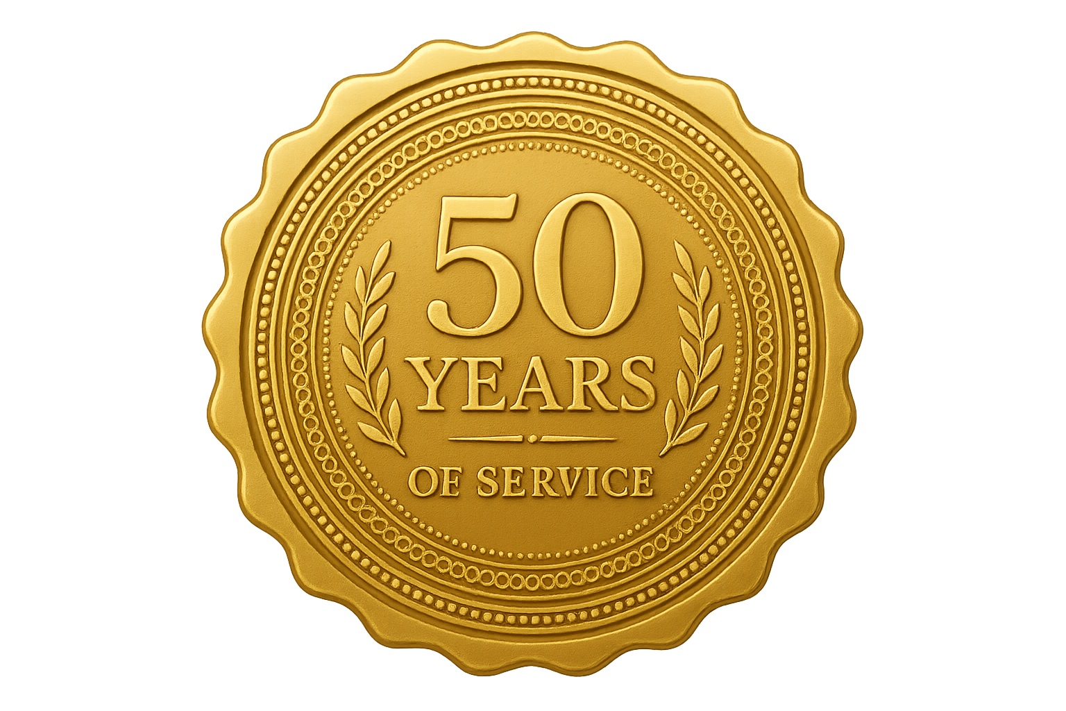 50 Years of Service Award