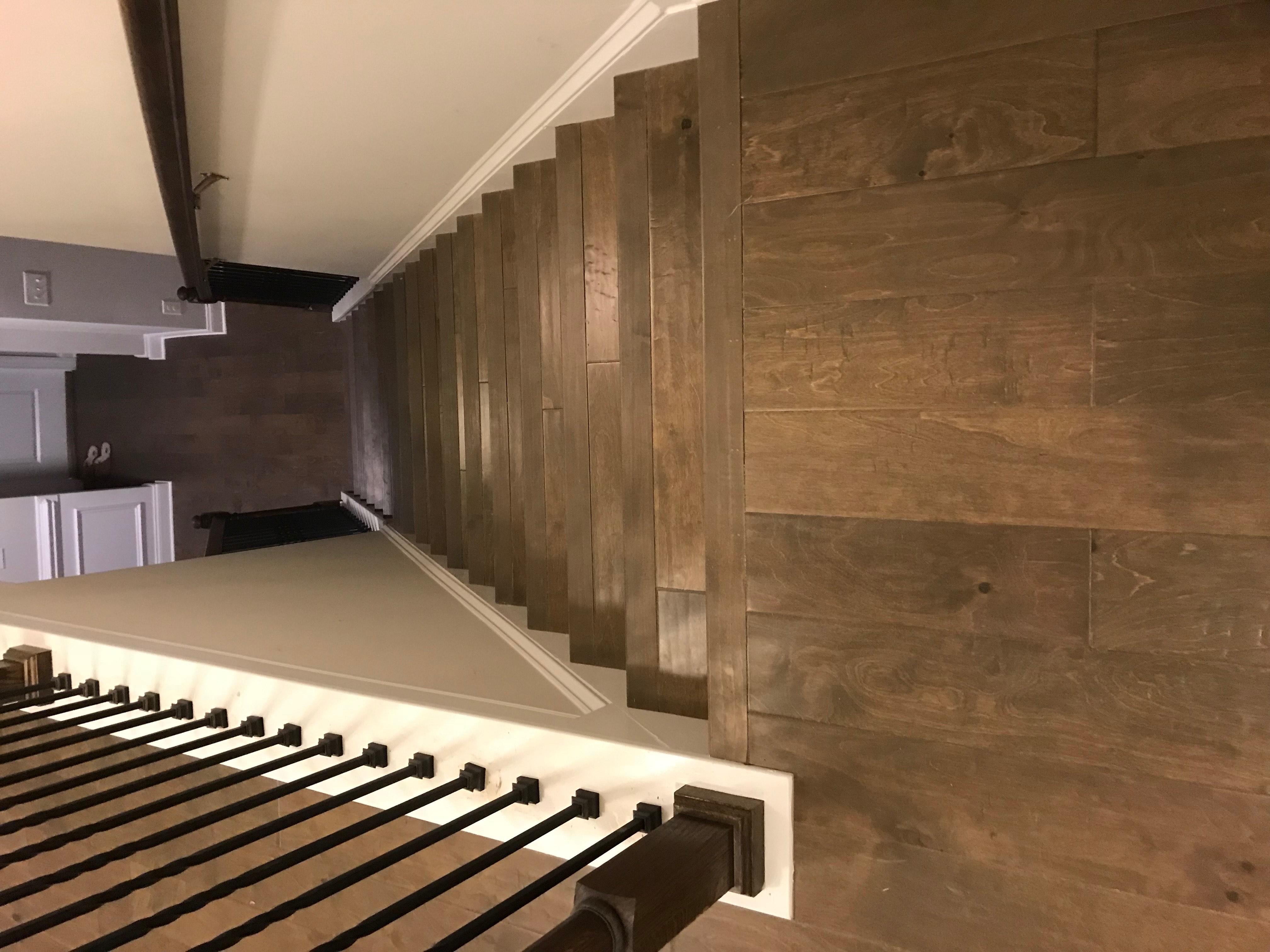 Luxury vinyl plank project 6